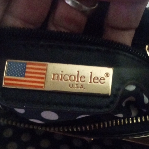 Nicole Lee Black and Multicolor New York City Crossbody Bag - Picture 7 of 13